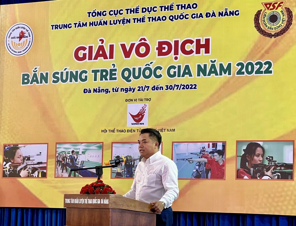 trung tam hltt quoc gia da nang dang cai to chuc giai vo dich ban sung tre quoc gia nam 2022