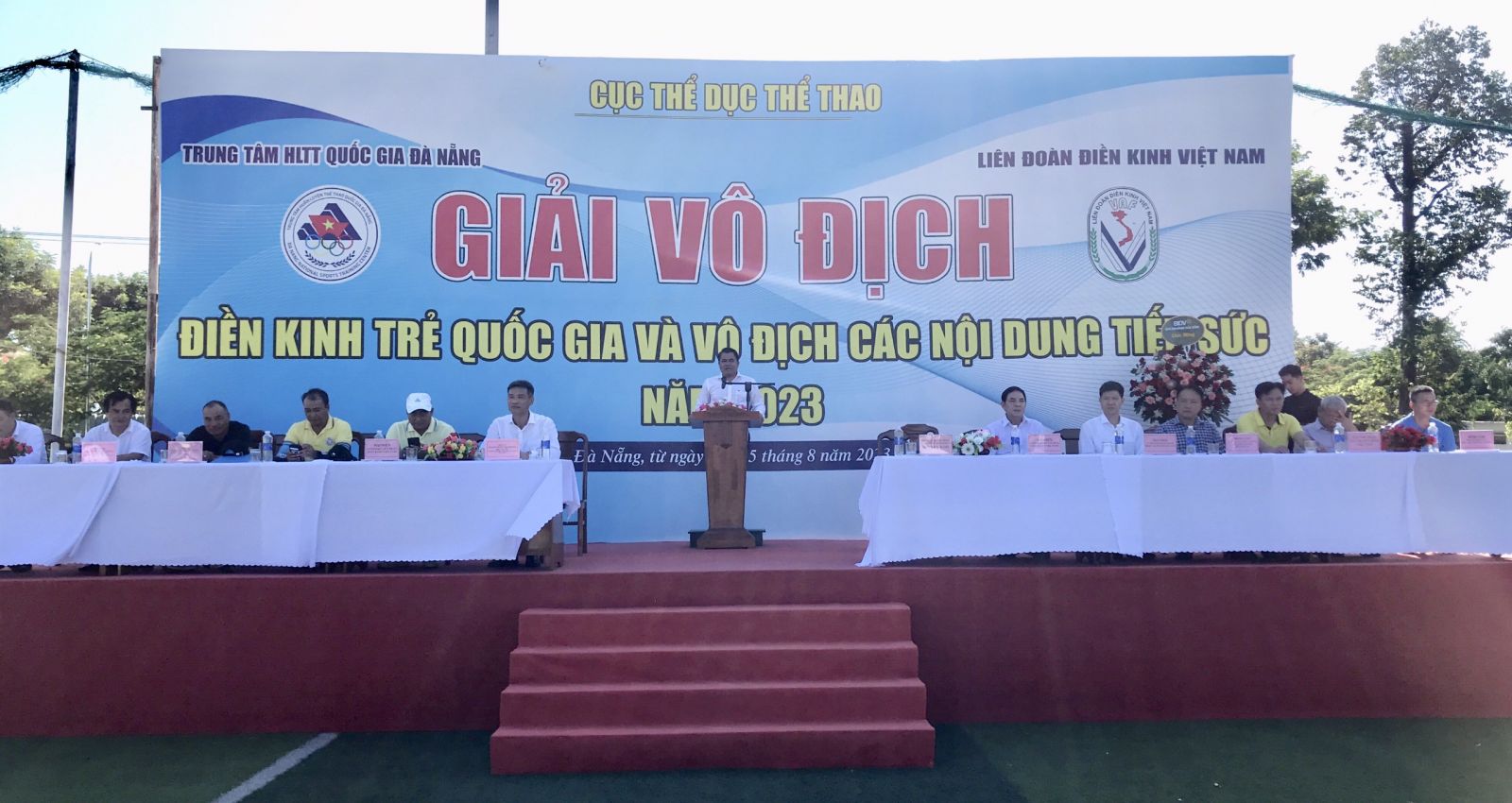 trung tam hltt quoc gia da nang dang cai to chuc giai vo dich dien kinh tre quoc gia va vo dich cac noi dung tiep suc nam 2023