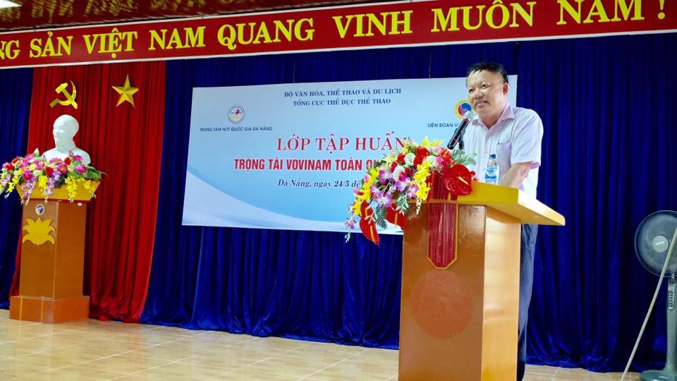 trung tam hltt quoc gia da nang dang cai to chuc lop trong tai vovinam quoc gia nam 2018